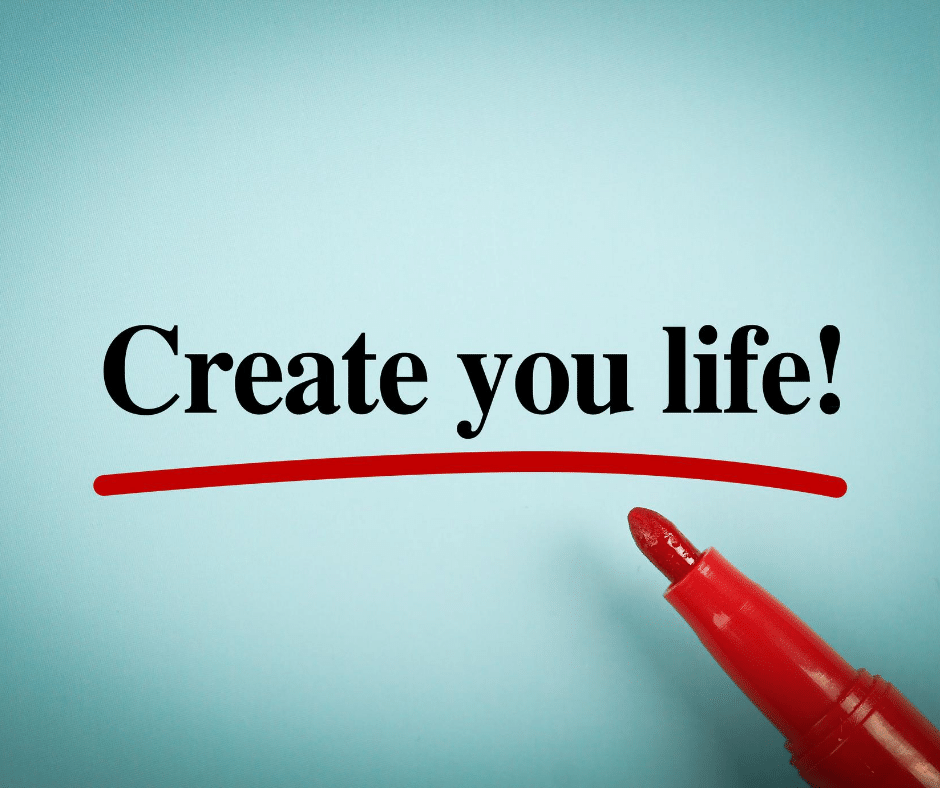 A message on working on creating your life